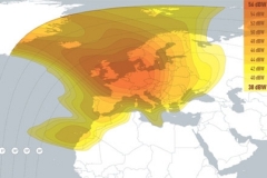 zasięg satelity Eutelsat 28A