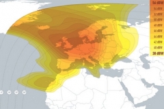 zasięg satelity Eutelsat 28A