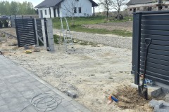 Przygotowanie bramy i bramki do montażu domofonu i napędu