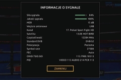Informacja o sygnale