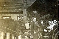 Jeden z dworków oficjalistów - Nasutów
