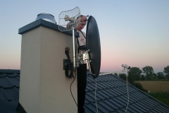 Ustawienie anteny satelitarnej