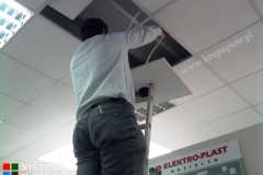 Montaż kamery sufitowej