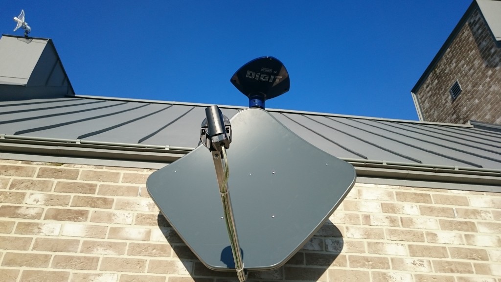 Antena satelitarna + antena DIGITactivaTelmor