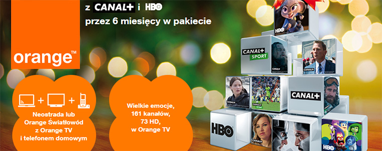 Canal+ dla wszystkich klientów Orange TV