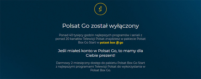 Koniec Polsat Go także w HbbTV