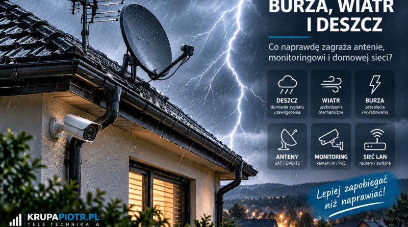 Burza nad antenami i monitoringiem