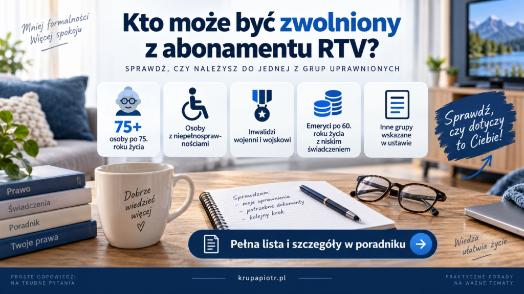 Zaległości w abonamencie RTV – umorzenie lub rozłożenie na raty
