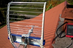 Podczas pomiaru sygnału telewizji naziemnej