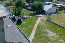 Antena Dipol na dachu - Wiedlin Osada