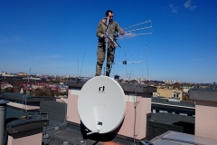 Montaż i ustawianie anten - instalacja zbiorcza Lublin