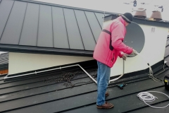 Układanie przewodów antenowych w rurach PVC