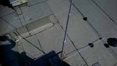 Zwód pionowy odgromienia anten