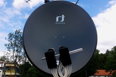 Antena satelitarna 120 cm z układem zeza