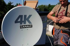 Podczas ustawiania anteny nc+ 4K