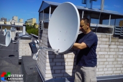 Ustawienie anteny sat z konwerterem OCTO