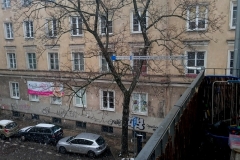 Antena logarytmiczna w centrum Lublina i sygnał DVB-T z odbicia