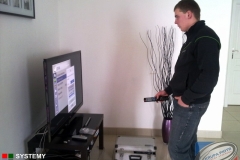 Ustawienie i konfiguracja telewizora DVB-T w mieszkaniu klienta