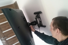 Montaż telewizora na ścianie - Lublin