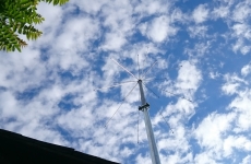 Zamontowana antena krótkofalarska