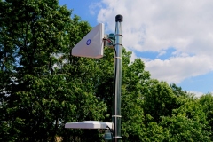 Antena ATK-LOG ALP LTE MIMO na maszcie antenowym