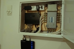 Montaż instalacji rtv-sat oraz internetu lte na 12 pomieszczeń