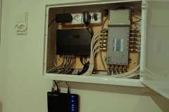 Montaż instalacji rtv-sat oraz internetu lte na 12 pomieszczeń