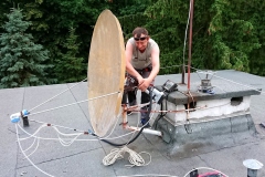 Stara antena z końca lat 90 o dziwo odbiera całkiem nieźle